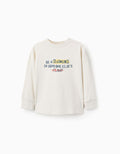 Playera De Manga Larga "Rainbow" Para Niño ZIPPY