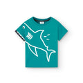 Playera De Punto Estampado Tiburón Para Niño BOBOLI