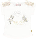 Playera manga corta “BEYOND Charm” niña BOBOLI
