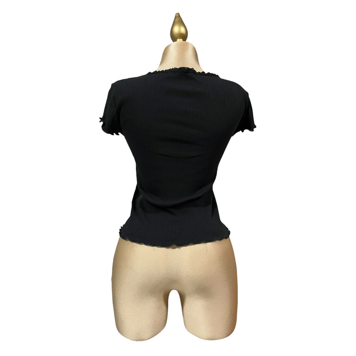 Playera Negro LC