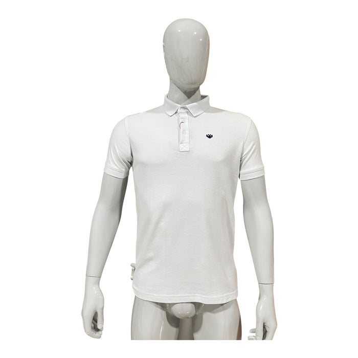 Playera Polo Básica Blanca Zarevich