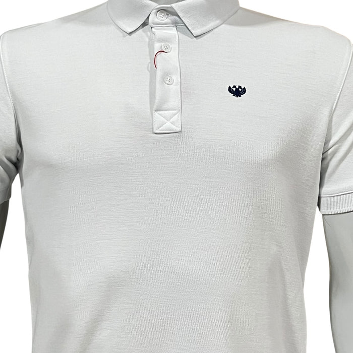 Playera Polo Básica Blanca Zarevich