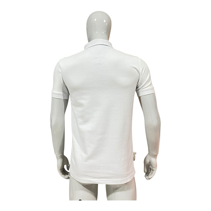 Playera Polo Básica Blanca Zarevich