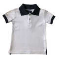 Playera Polo Blanco Prejuicio Boys Collection