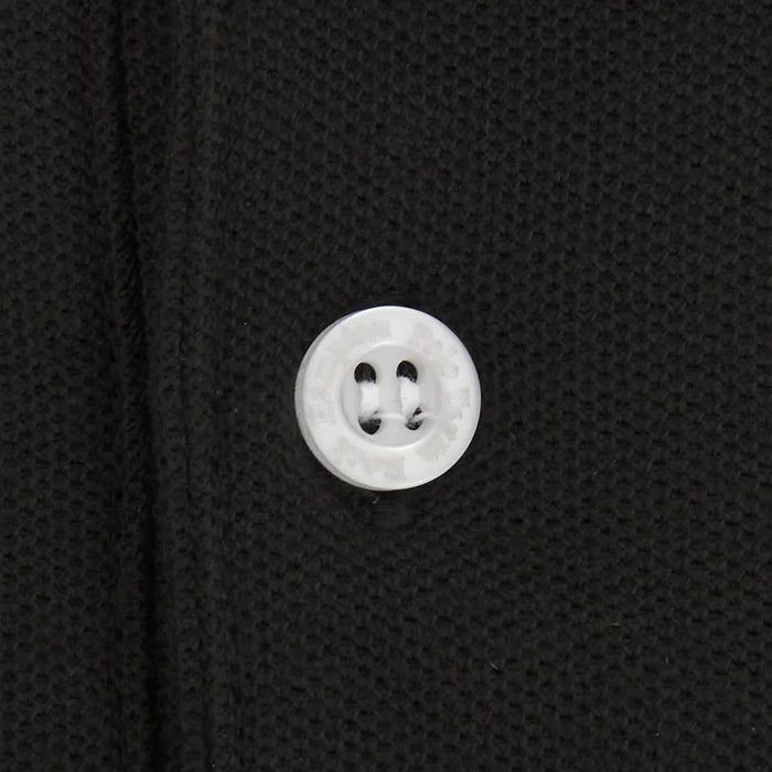 Playera Polo Lisa Color Negro Rock Hampton Polo Team