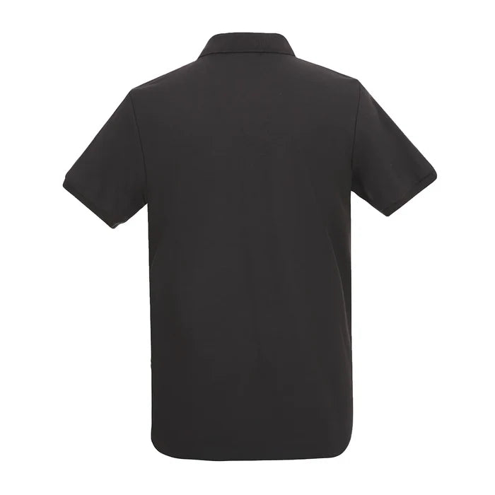 Playera Polo Lisa Color Negro Rock Hampton Polo Team