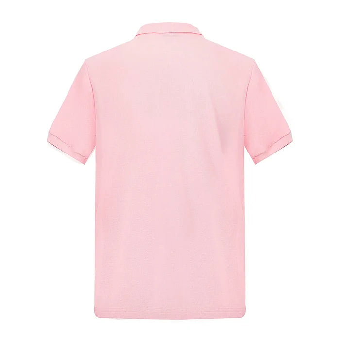 Playera Polo Lisa Color Rosa Rock Hampton Polo Team