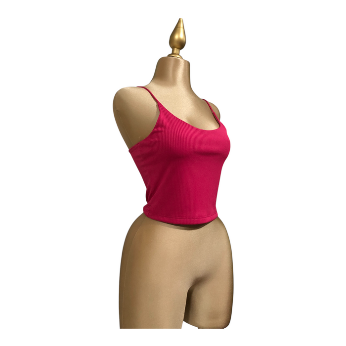 Playera Top Tirantes Color Rosa Para Dama ERIVEL