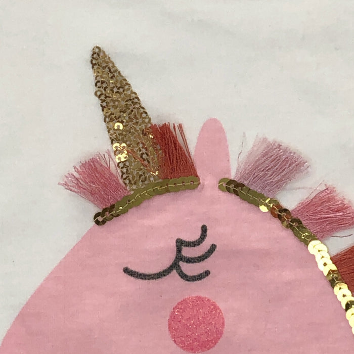 Playera Unicornio Rosa Manga Corta "Be Magical" Niña Losan