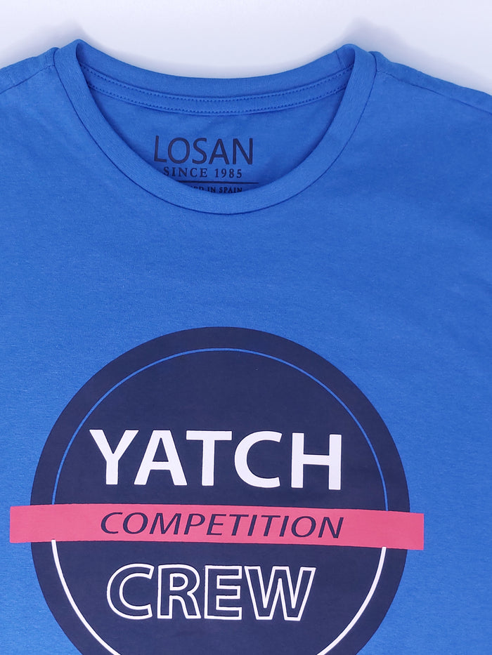 Playera "Yatch Competition Crew" Para Caballero LSN