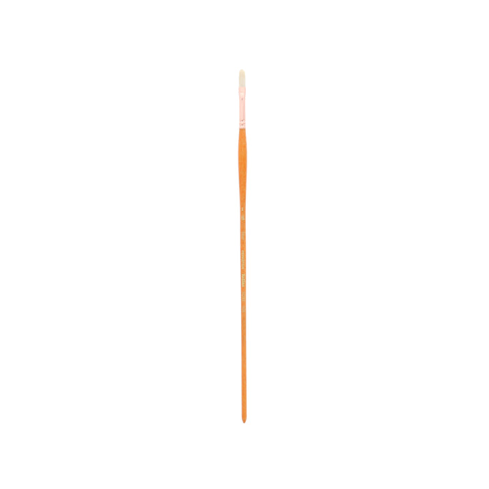Princeton Brush Refine Natural Bristle Oil & Acrylic Brush, Filbert
