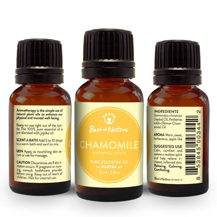 Roman Chamomile Essential Oil Blended with Jojoba Oil – view 2