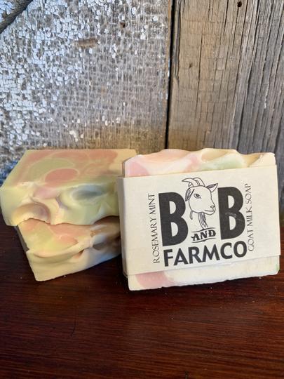 Rosemary Mint Goat Milk Soap – view 2