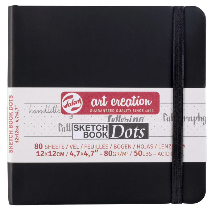 Royal Talens Art Creation Dotted Line Sketchbook - Black