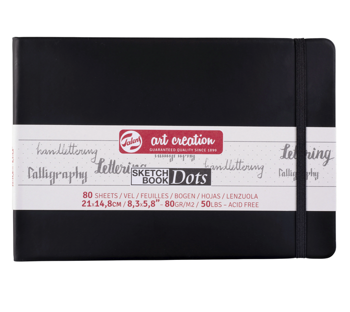 Royal Talens Art Creation Dotted Line Sketchbook - Black
