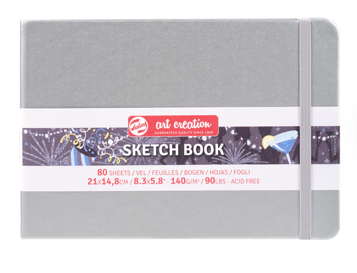 Royal Talens Art Creation Sketchbook - Shiny Silver