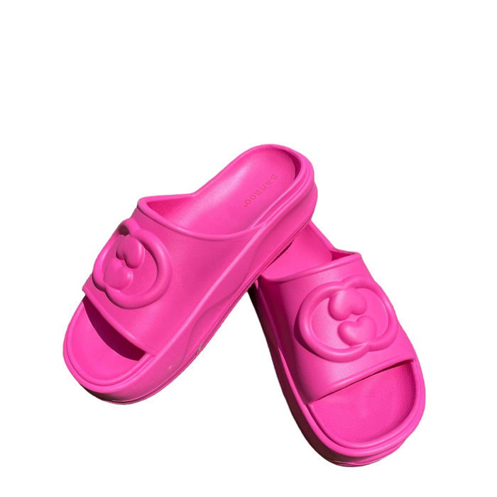 Sandalias con plataforma Pink Bamboo