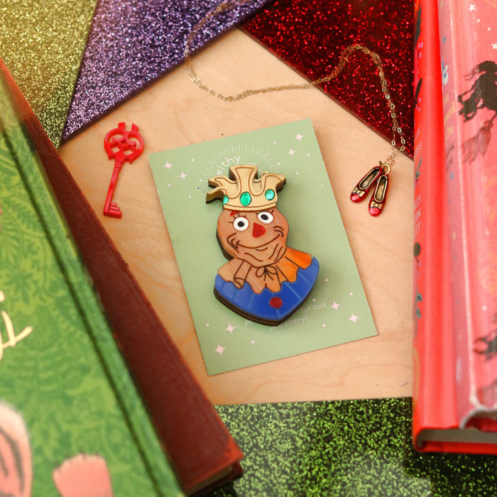 Scarecrow Brooch
