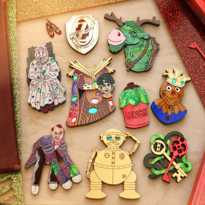Scarecrow Brooch