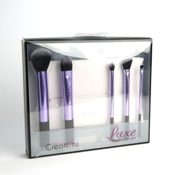 Set de 5 Brochas De Maquillaje Beauty Creations