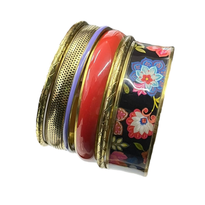 Set De 6 Pulseras Flor Para Dama DESIGUAL