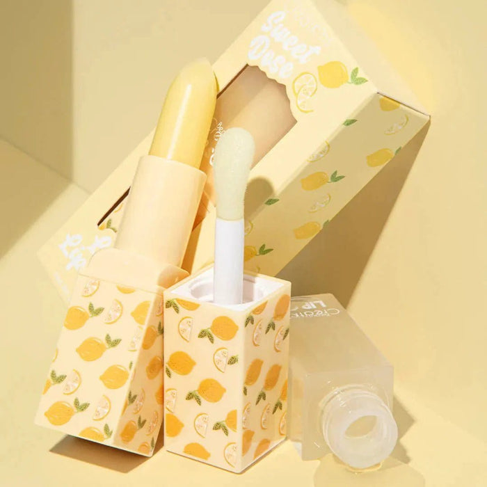 Set Dúo Exfoliante Y Aceite Humectante Para Labios BEAUTY CREATIONS