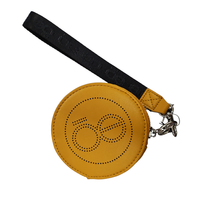 Set monedero tarjetero amarillo Cloe