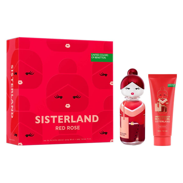 Set Para Mujer Benetton Sisterland Red Rose