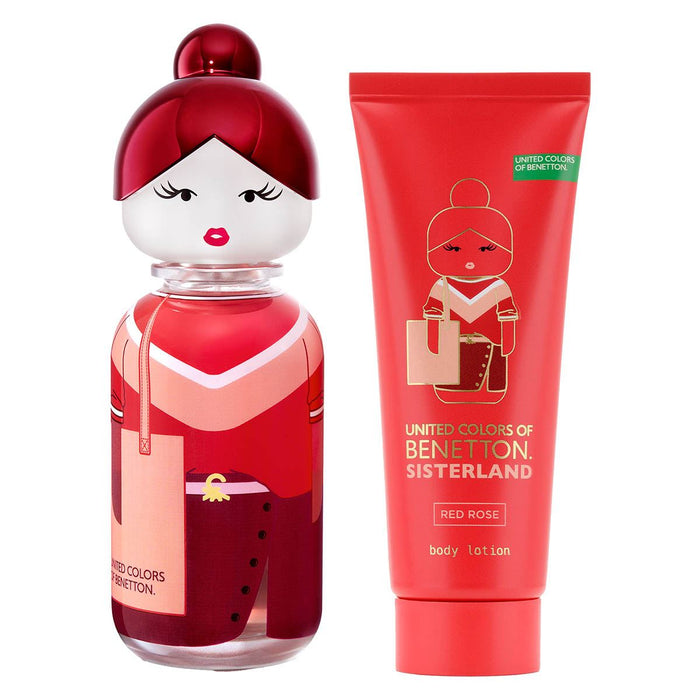 Set Para Mujer Benetton Sisterland Red Rose