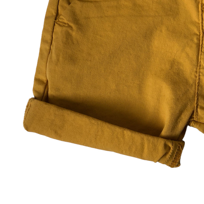 Short Amarillo Con Cinturon Azul "Free Life" Para Bebé Niño Losan