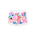Short De Felpa Estampado Pop Art Para Niña BOBOLI