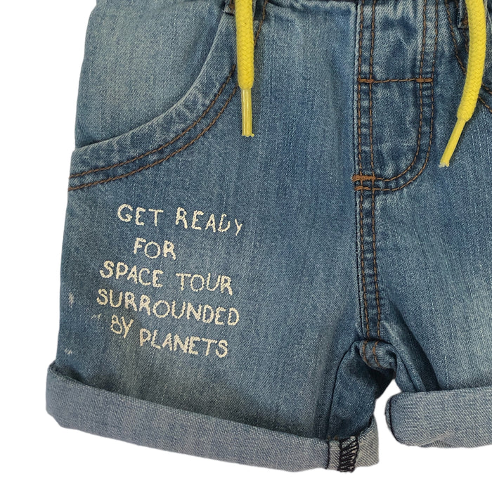 Short De Mezclilla Para Bebé Niño Losan