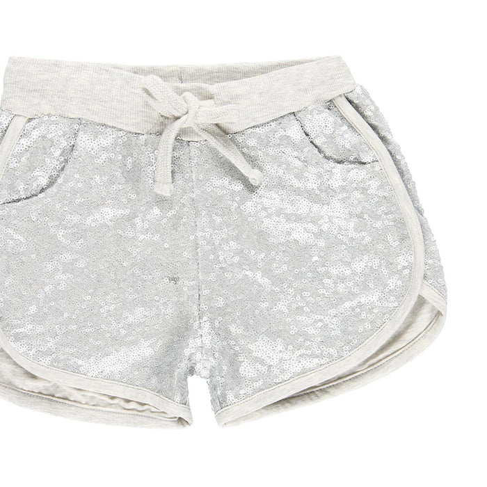 Short en punto con lentejuelas para niña BOBOLI