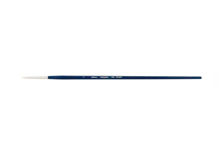 Silver Brush - Bristlon Stiff Synthetic Long Handle Brushes - Round 1900