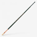 Silver Brush - Grand Prix Long Handle Hog Bristle Brush - Extra Long Filbert 1027