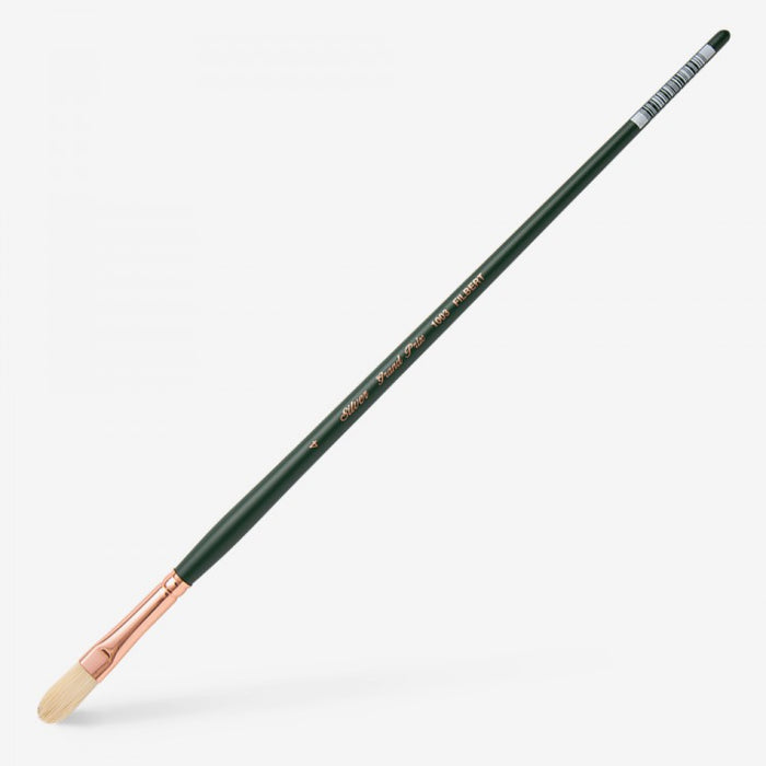 Silver Brush - Grand Prix Long Handle Hog Bristle Brushes - Filbert 1003