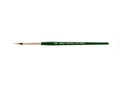 Silver Brush - Ruby Satin Short Handle Brushes - Pointed Triangle 2515S