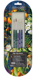 Silver Brush - Sign My Name 5pc Brush Set