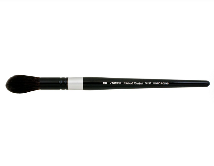 Silver Brush Black Velvet® Jumbo Round