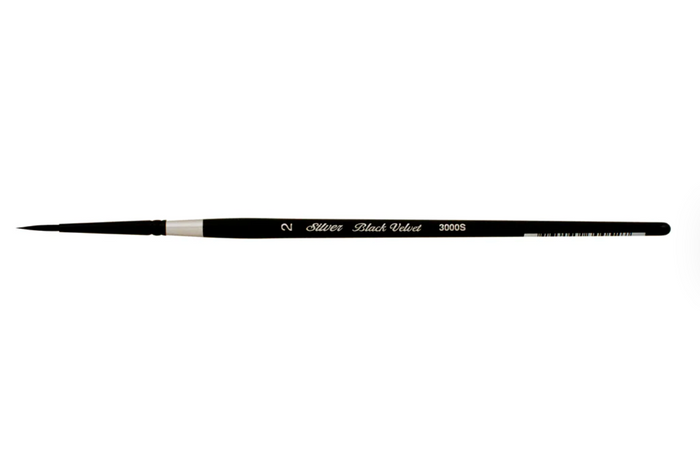 Silver Brush Black Velvet® Round Brush