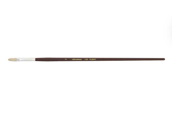 Silverstone Long Handle Brushes - Filbert 1103