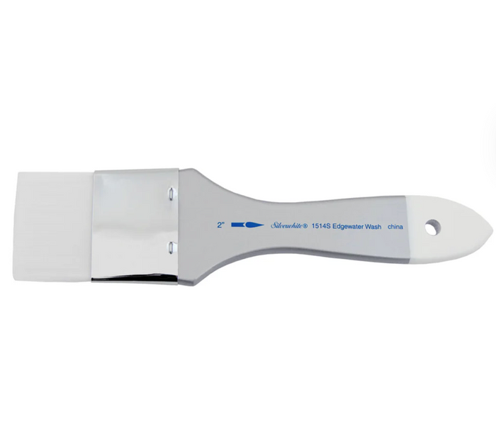 SilverWhite Short Handle Brushes - Wash 1514S