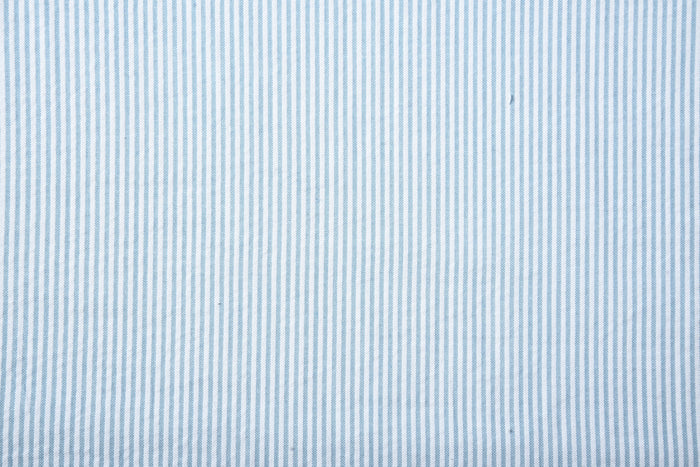Sky Blue Dress Stripes Seersucker