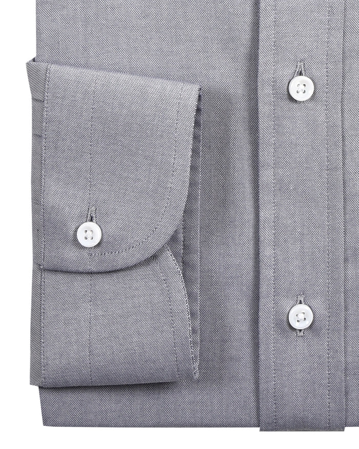 Slate Grey Oxford Dress Shirt