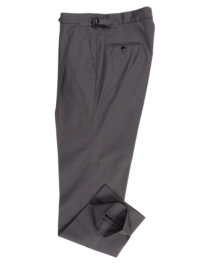 Smoky Grey Twill Pant