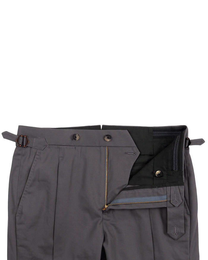 Smoky Grey Twill Pant