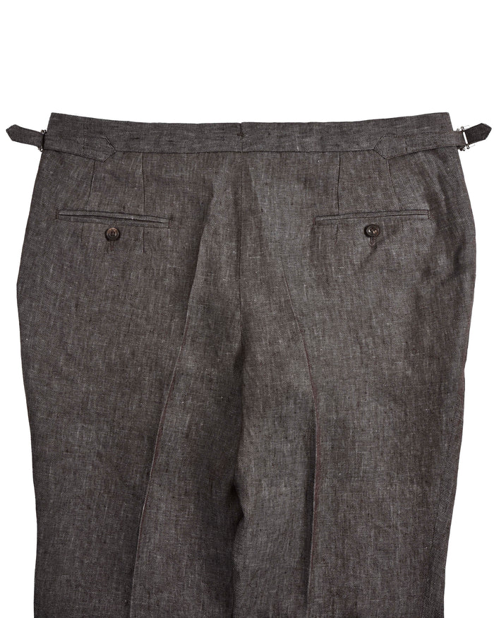 Solbiati Coffee Brown Linen