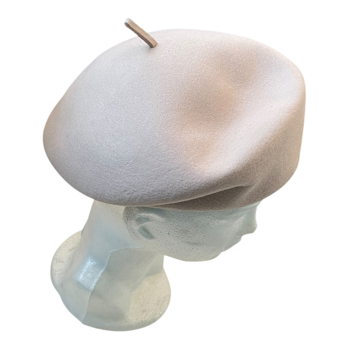 Sombrero Beige Boina Para Mujer MUSSI