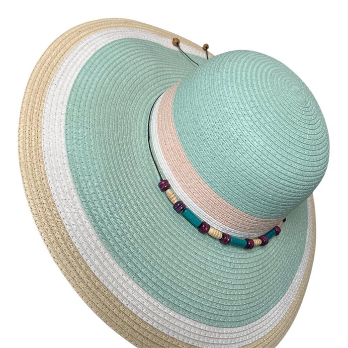 Sombrero Playero Turquesa Devotion Hats