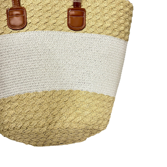 Sombrero Y Bolsa Beige/Hueso Mussi